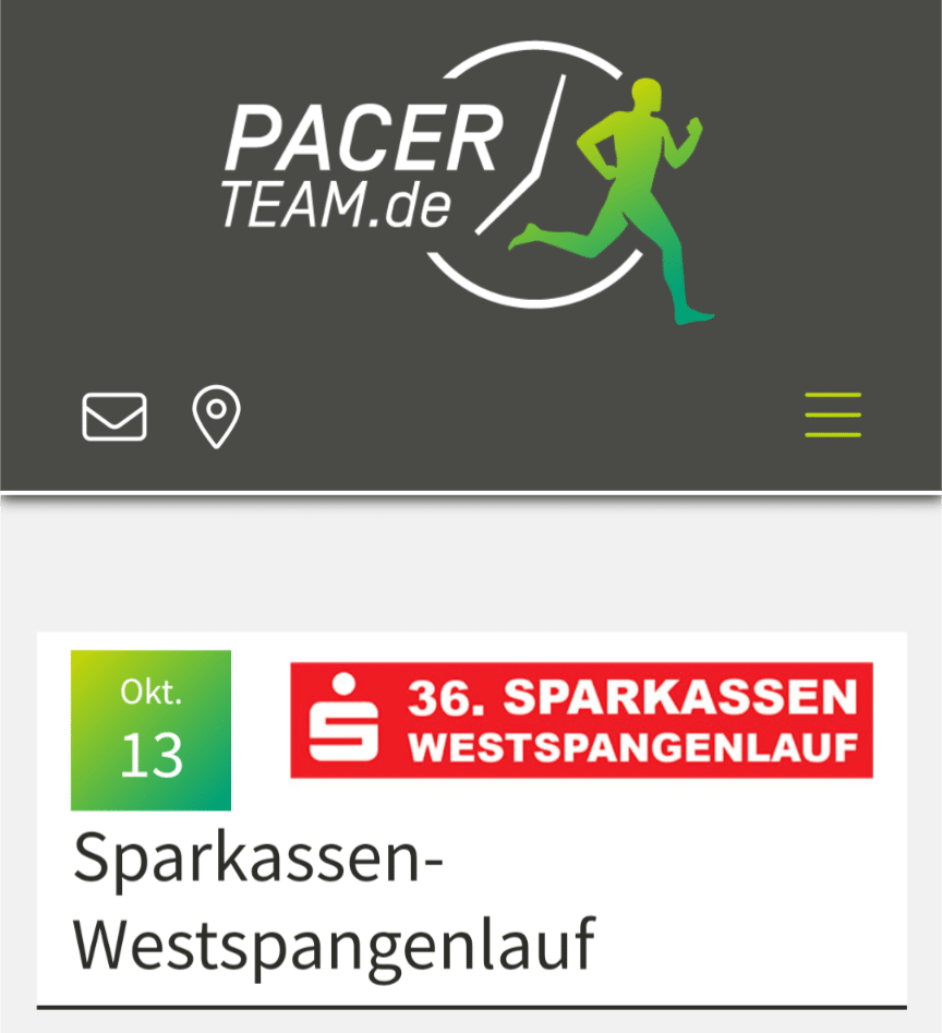 Pacemaker für SAARathon 1